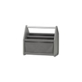 Vitra, Locker Box SMALL Korb / Büro-Ordnungshelfer - Stoff / L 36,5 cm - Vitra grau en textil