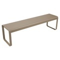 Bellevie Bank L 161 cm - 4-Sitzer - Fermob beige en metall