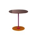 Thierry Tables d'appoint / 45 x 45 x H 45 cm - Glas - Kartell rot en glas