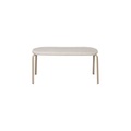 Gepolsterte Bank Oda textil beige / L 110 cm - BROSTE COPENHAGEN beige en textil