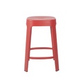 Ombra Counter Barhocker / H 65 cm - RS BARCELONA rot en metall