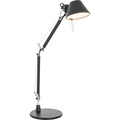 Artemide, Artemide - Tischleuchte TOLOMEO - schwarz - Metall - 17cm/45cm