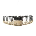 Forestier Bamboo up XXL Pendellampe weiß/natur