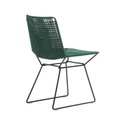 Neil Twist Stuhl / OUTDOOR - Handgeflochtenes Seil - MDF Italia grün en textil