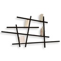 Compagnie, Mikado Small Bücherregal farbig - kleines Modell - Compagnie schwarz en holz
