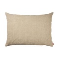 Kissen Heavy Large textil beige / 100% Leinen - 80 x 60 cm - Ferm Living beige en textil