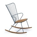 Houe - Gartenschaukelstuhl PAON - graublau - Holz - 59cm