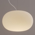 Bianca LED Pendelleuchte - Fontana Arte weiß en glas