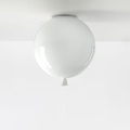 Memory Medium Deckenleuchte / Ø 30 cm - Glas - Brokis weiß en glas