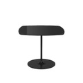 Thierry Beistelltisch / 50 x 50 x H 40 cm - Glas - Kartell schwarz en glas