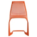 Myto Stapelbarer Stuhl - Plank orange en plastikmaterial
