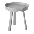 Around Couchtisch Klein Ø 45 cm x H 46 cm - Muuto grau en holz