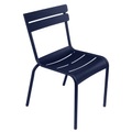 Luxembourg Stapelbarer Stuhl / Aluminium - Fermob blau en metall