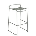Surprising Barhocker / Metall - H 78 cm - Fermob grün en metall