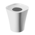 Trash Mülleimer H 36 cm - Magis weiß en plastikmaterial