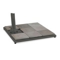 Vlaemynck, Ständer für Ampelschirme für „Easy Shadow“ & „Pagoda“ - Vlaemynck grau en metall/stein