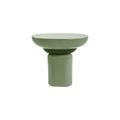 Babka Table d?appoint / 55 x 32 x H 50 cm - Glasfaser - POPUS EDITIONS grün en plastikmaterial