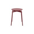 Fromme Stappelbarer Hocker / Aluminium - Petite Friture rot en metall