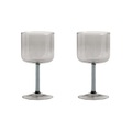 Tint Weinglas / 2er-Set - Hay grau en glas