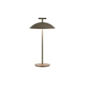 Mini Geen-A OUTDOOR Lampe ohne Kabel / Stahl - H 36 cm - Kartell metall en metall