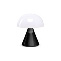 Mina Mini Lampe ohne Kabel / LED - H 8,3 cm / INDOOR - Lexon schwarz en metall/plastikmaterial