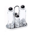 Alessi 5070 Menage für Essig, Öl, Salz und Pfeffer