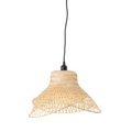 Bamboo Pendelleuchte / Ø48 cm - Bambou tressé - Bloomingville holz natur en faser/holz