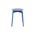 Fromme Stappelbarer Hocker / Aluminium - Petite Friture blau en metall