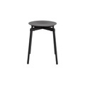 Fromme Stappelbarer Hocker / Aluminium - Petite Friture schwarz en metall