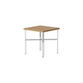 Beistelltisch Inline holz natur / 40 x 40 x H 40 cm - NINE holz natur en holz