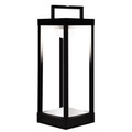 La Lampe Parc L Solarlampe LED / kabellos - H 50 cm - Maiori schwarz en metall/glas