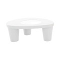 Slide design - Couchtisch Low Lita Table Weiss - Weiss