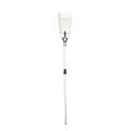 Outdoor-Solarstehleuchte La Lampe Parade metall weiß / Gartenleuchte zum Einstecken Hybride & Online - Maiori weiß en metall