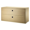 String Furniture, String Furniture String System Schubladenelement eiche