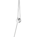Aim Small LED Lampe / Zum Aufhängen - Netzanschluss / Ø 17 cm - Flos grau/silber/metall en metall