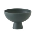 Strøm Large Schale / Ø 22 cm - Céramique / Fait main - raawii grün en keramik
