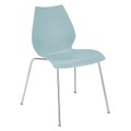 Maui Stapelbarer Stuhl - Kartell blau en plastikmaterial