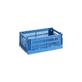 Hay - Korb COLOUR CRATE - lichtblau - Recycling-Polyester - 17/26.5/10.5 cm