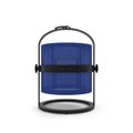 La Lampe Petite LED Solarlampe / kabellos - Gestell schwarz - Maiori blau/schwarz en metall/textil