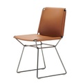MDF Italia, Neil Stuhl / Sattelleder - MDF Italia braun en leder