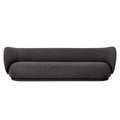 Rico Sofa / 4-Sitzer - L 260 - Bouclé-Stoff - Ferm Living grau en textil