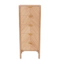 Marius Kommode / L 45 cm x H 130 cm - Hartô holz natur en holz