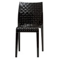 Ami Ami Stapelbarer Stuhl - Kartell schwarz en plastikmaterial