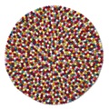 Hay, Pinocchio Teppich Ø 90 cm - Hay bunt en textil