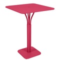 Luxembourg Stehtisch / 80 x 80 cm x H 105 cm - Fermob rosa en metall