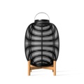 Tika Large Solarlampe / LED-Laterne - H 69 cm - Vincent Sheppard schwarz en plastikmaterial/faser