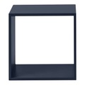 Muuto, Stacked 2.0 Regal / Medium quadratisch 43x43 cm/ Ohne Rückwand - Muuto blau en holz