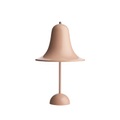 Pantop Portable Lampe ohne Kabel / Verner Panton (1980) - Verpan rosa en plastikmaterial