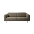 Teddy Sofa / L 206 cm - Bouclette-Stoff - Pols Potten grün en textil
