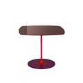 Thierry Tables d'appoint / 50 x 50 x H 40 cm - Glas - Kartell rot en glas